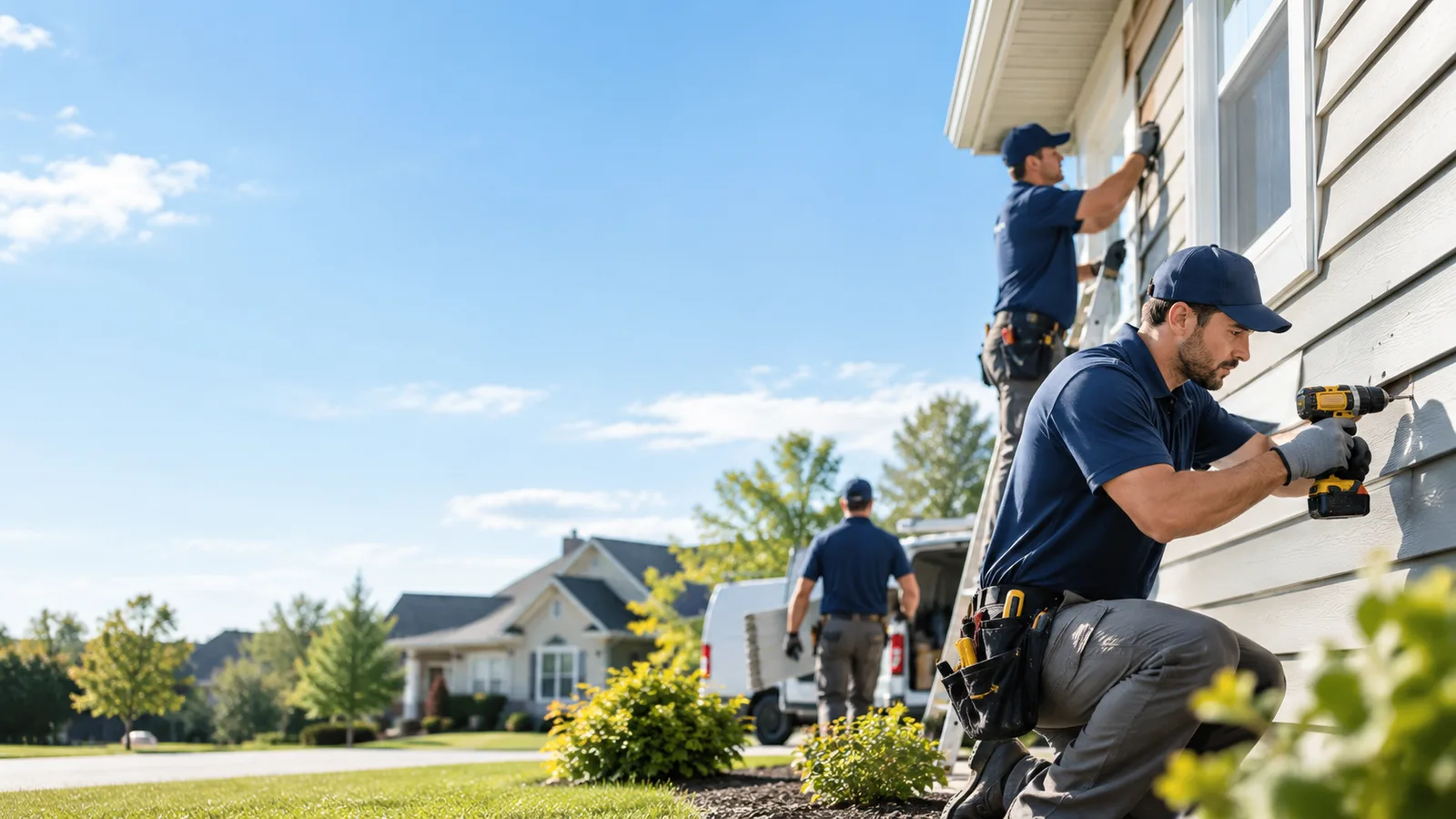 Cracked Siding Repair in Howell, MI